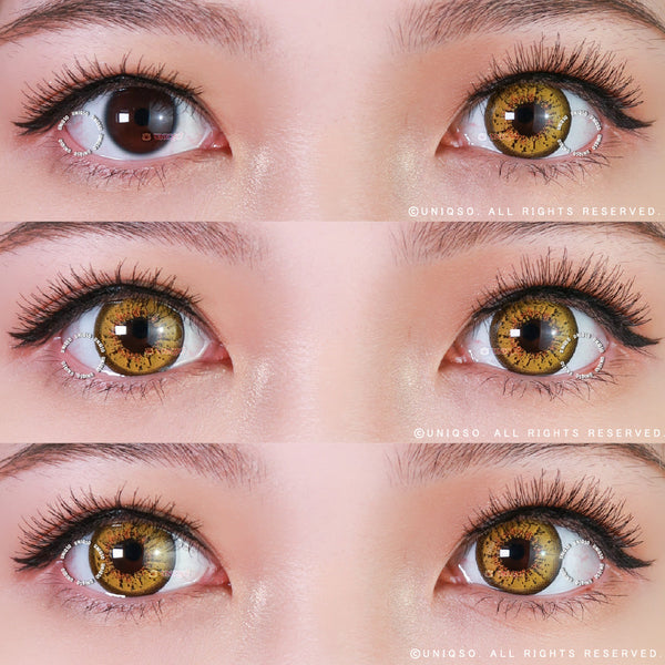 Yellow Cosplay Contacts – HoneyColor