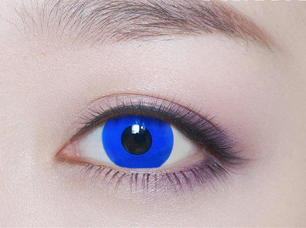 Sweety Crazy Kazzue Crazy Lens With Power Royal Sky Blue Halloween Contacts Uniqso 6247