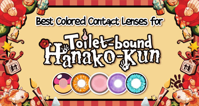 Best Colored Contacts for "Toilet-Bound Hanako-kun" Cosplay