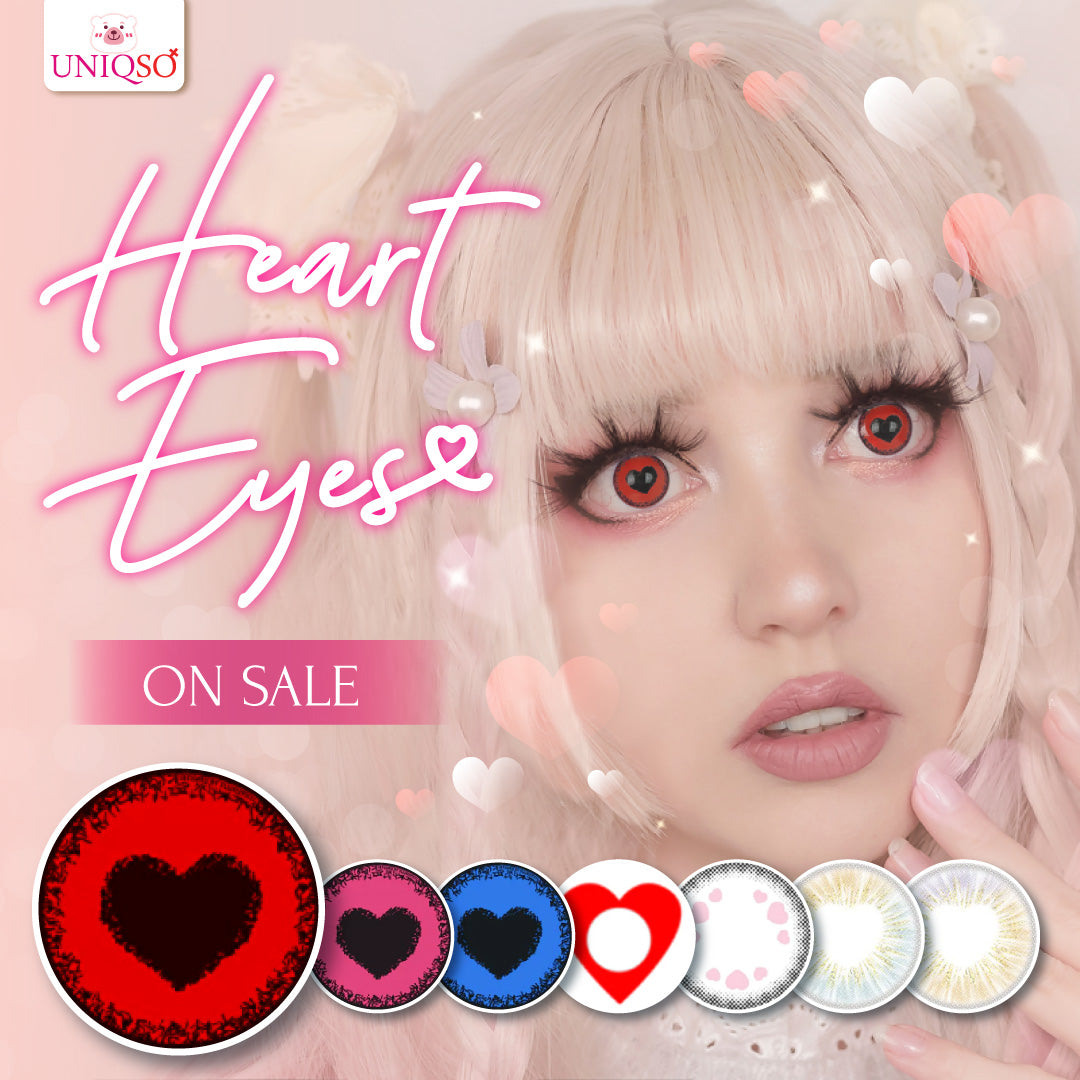 Heart Eye Anime Contacts - Unleash Your Inner Cosplayer with Colorful ...