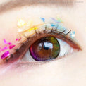 Sweety Aura Rainbow (1 lens/pack)-Colored Contacts-UNIQSO