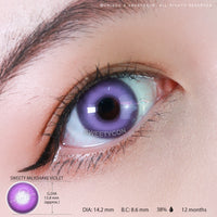 Sweety Milkshake Violet (1 lens/pack)-Colored Contacts-UNIQSO