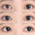 Sweety Pearl Black (Reduced Pupil) (1 lens/pack)-Colored Contacts-UNIQSO