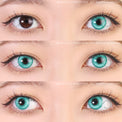 Sweety Magic Pop Cyan Green (1 lens/pack)-Colored Contacts-UNIQSO