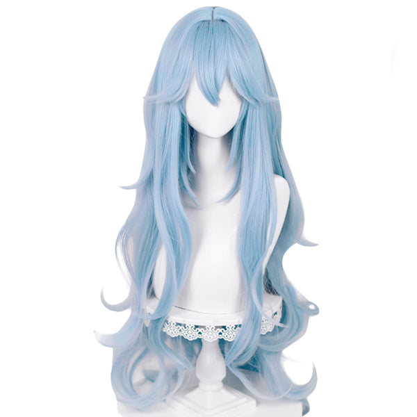 Cosplay Wig - Rebuild of Evangelion EVA - Ayanami Rei-Cosplay Wig-UNIQSO