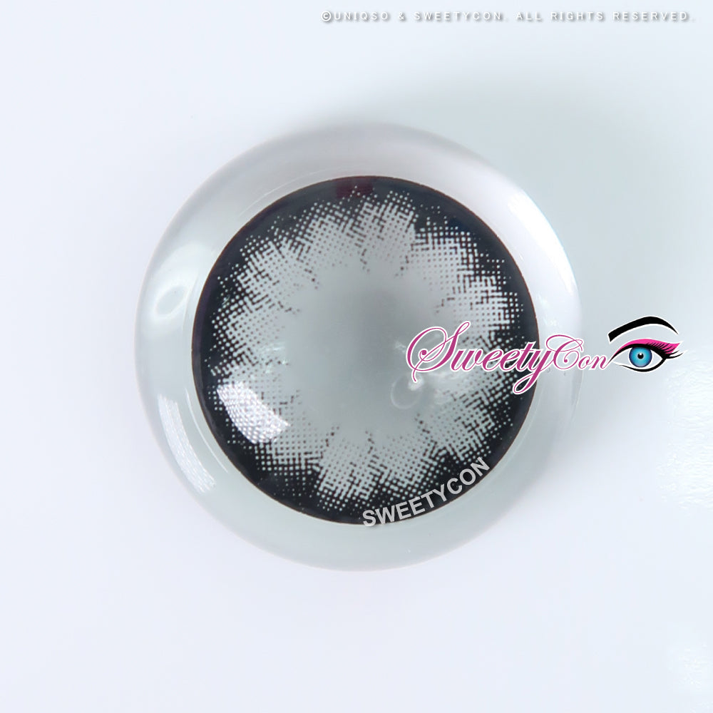 Sweety Circle Black (1 lens/pack)-Colored Contacts-UNIQSO