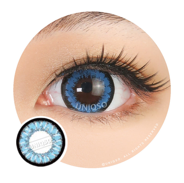 Sky Blue Colored Contact Lenses by Maxvue brand