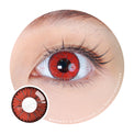 Sweety Devil Red (1 lens/pack)-Colored Contacts-UNIQSO