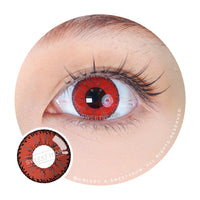 Sweety Devil Red II (1 lens/pack)-Colored Contacts-UNIQSO