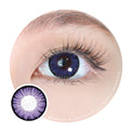 Sweety Firefly Violet (1 lens/pack)-Colored Contacts-UNIQSO