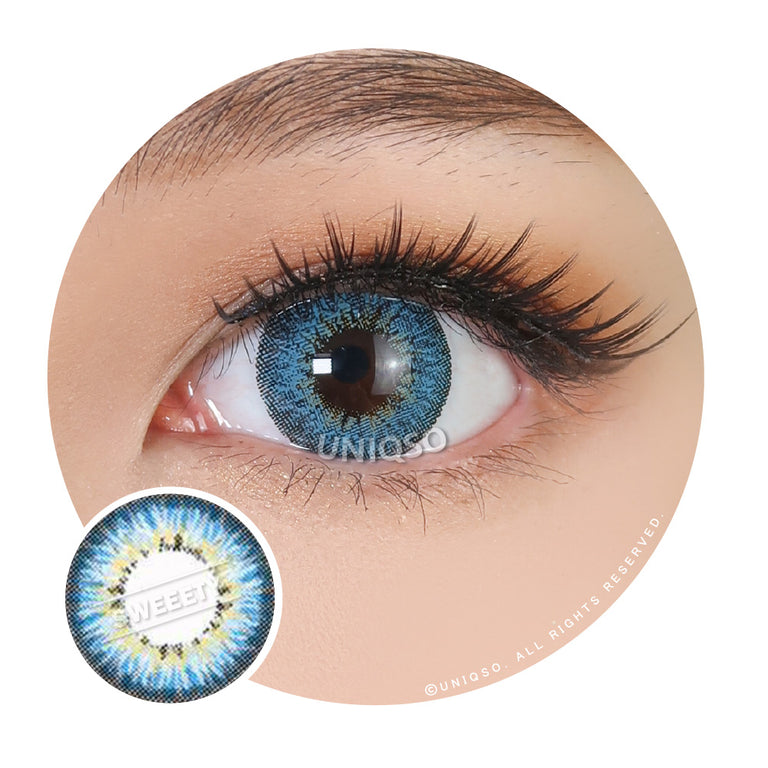 Color Max Aqua Contact Lenses - Vibrant Colors