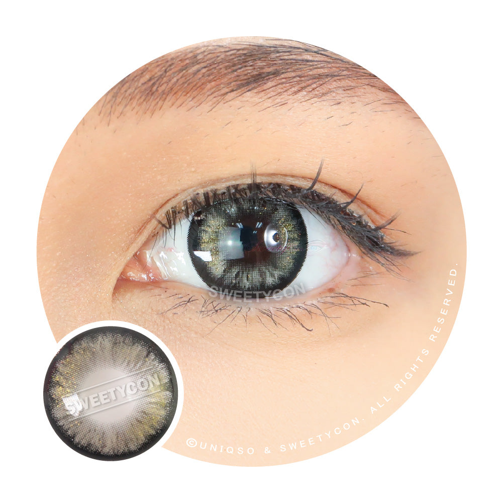 Sweety Stardust Black (1 lens/pack)-Colored Contacts-UNIQSO