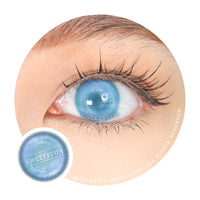 Sweety Delulu Blue (1 lens/pack)-Colored Contacts-UNIQSO