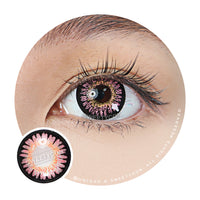 Sweety Princess Mimina Pink (1 lens/pack)-Colored Contacts-UNIQSO