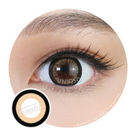 Western Eyes Sugar Candy Brown (1 lens/pack)-Colored Contacts-UNIQSO