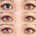 Sweety Anime 2 Red Pink (1 lens/pack)-Colored Contacts-UNIQSO