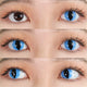 Sweety Crazy Aqua Cat (1 lens/pack)-Crazy Contacts-UNIQSO