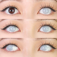 Sweety Crazy UV White Mesh (1 lens/pack)-Crazy Contacts-UNIQSO