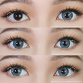 Western Eyes Bella 4 Tones Green Blue (1 lens/pack)-Colored Contacts-UNIQSO