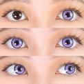 Kazzue Vivid Brilliant Violet (1 lens/pack)-Colored Contacts-UNIQSO