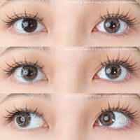 Sweety 3 Tones Gray (1 lens/pack)-Colored Contacts-UNIQSO