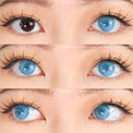 Sweety Delulu Blue (1 lens/pack)-Colored Contacts-UNIQSO