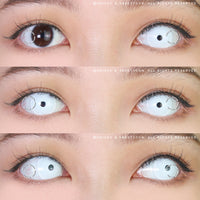 Sweety Crazy Mini S White (1 lens/pack)-Crazy Contacts-UNIQSO