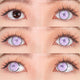 Sweety Anime Cloud Rim Violet (1 lens/pack)-Colored Contacts-UNIQSO