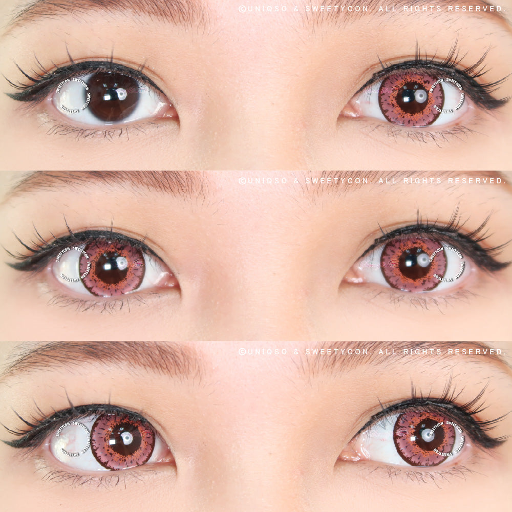 Sweety Queen Pink (1 lens/pack)-Colored Contacts-UNIQSO