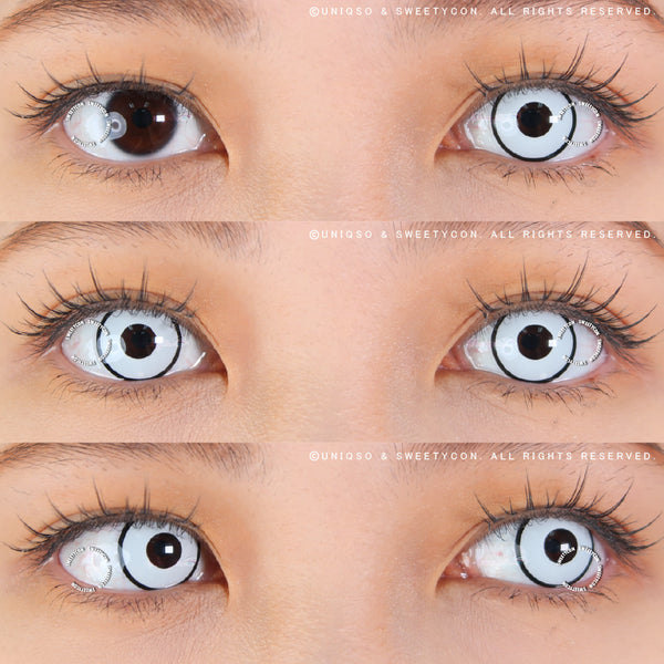 Sweety Crazy Corunus / White Zombie / Manson II (1 lens/pack)-Crazy Contacts-UNIQSO