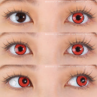 Sweety Crazy Red Zombie / Manson (1 lens/pack)-Crazy Contacts-UNIQSO