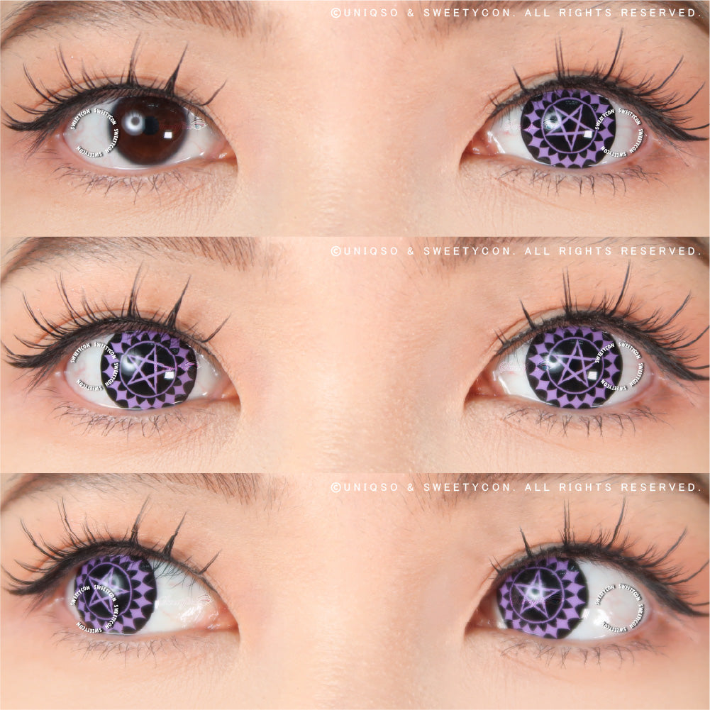 Sweety Phantomhive Star (1 lens/pack) - Limited Time-Colored Contacts-UNIQSO