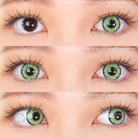 Sweety Queen Yellow Green (1 lens/pack)-Colored Contacts-UNIQSO