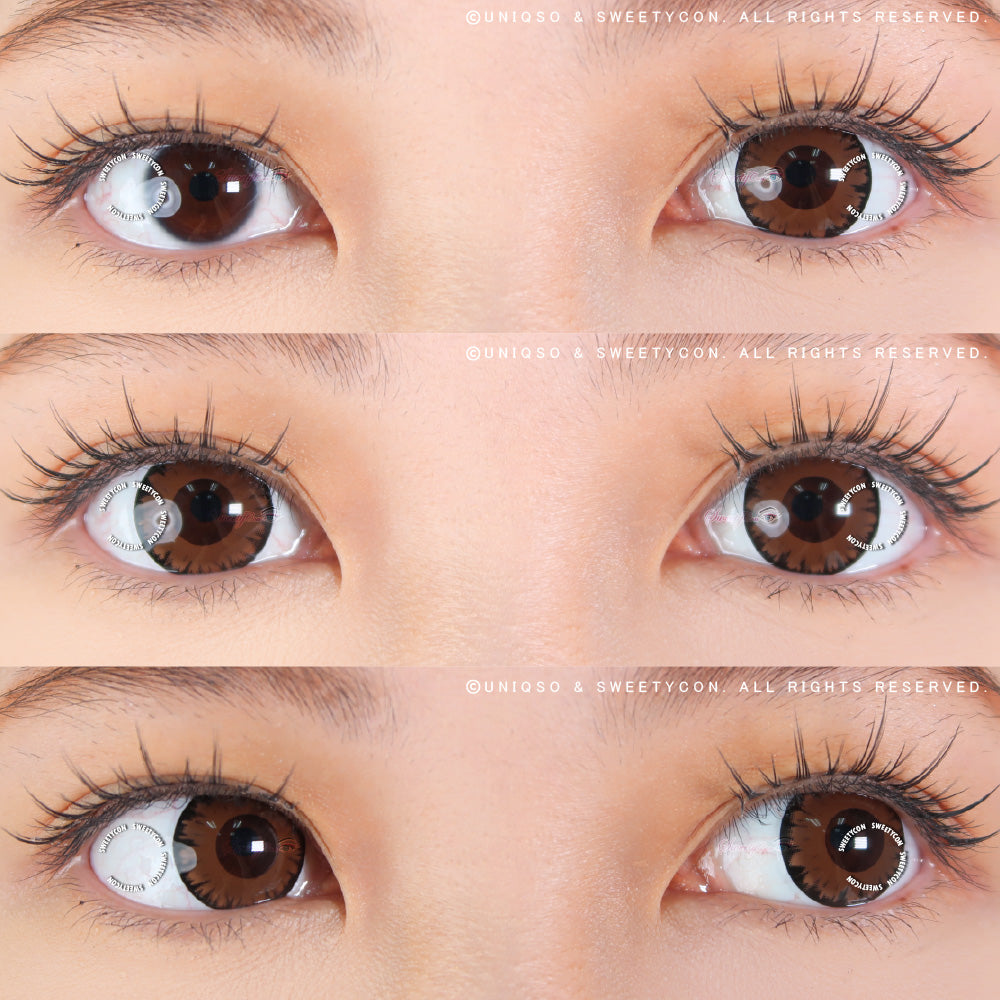 Sweety Crazy Vampire Brown (1 lens/pack)-Crazy Contacts-UNIQSO