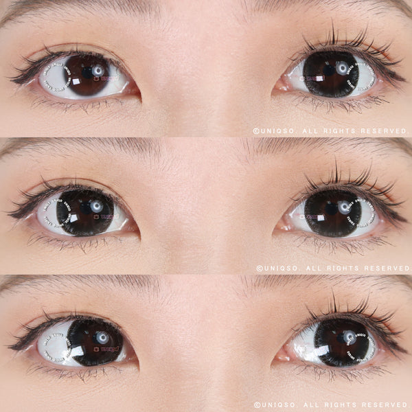 Kazzue Premier Black (1 lens/pack)-Colored Contacts-UNIQSO