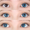 Sweety Firefly Blue (1 lens/pack)-Colored Contacts-UNIQSO