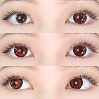 Sweety Firefly Red (1 lens/pack)-Colored Contacts-UNIQSO