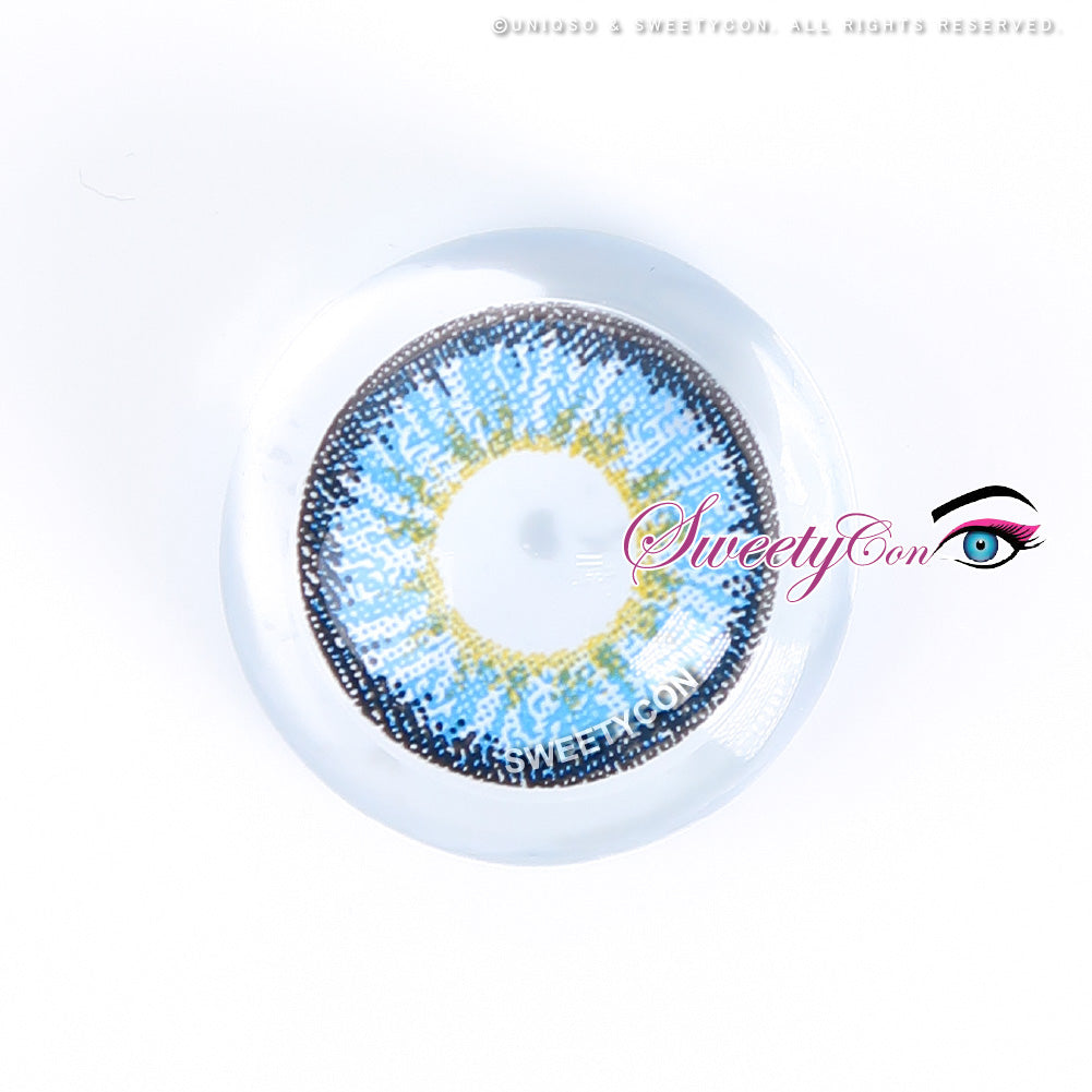 Sweety Snow Blue (1 lens/pack)-Colored Contacts-UNIQSO