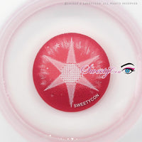 Sweety Pop Star Pink (1 lens/pack)-Colored Contacts-UNIQSO