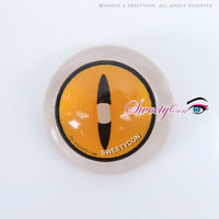 Sweety Crazy Gold Demon Eye / Cat Eye (1 lens/pack)-Crazy Contacts-UNIQSO