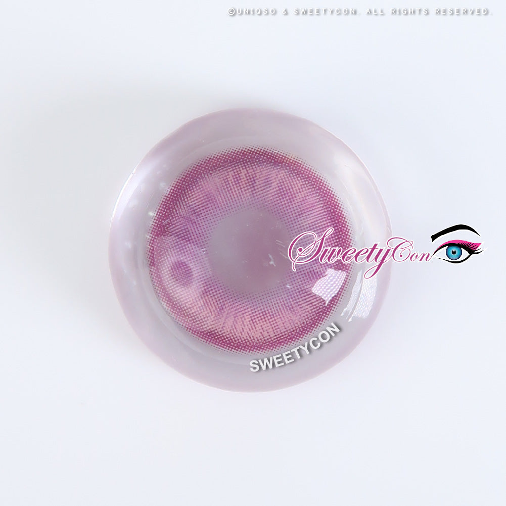 1 Day Sweety Star Tears Violet (2 or 10 lenses/pack)-Colored Contacts-UNIQSO