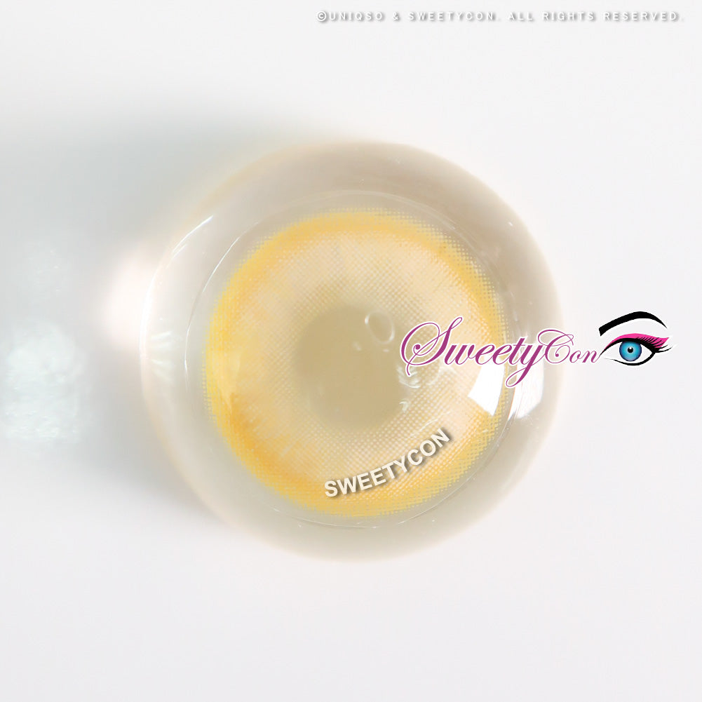 Sweety Magic Pop Yellow (1 lens/pack)-Colored Contacts-UNIQSO