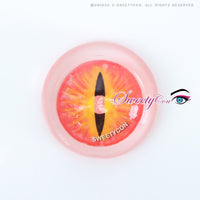 Sweety Crazy Red Demon Eye / Cat Eye (New) (1 lens/pack)-Crazy Contacts-UNIQSO