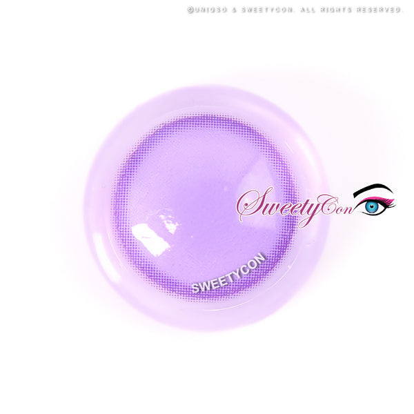 Sweety Glass Ball Violet (1 lens/pack)-Colored Contacts-UNIQSO