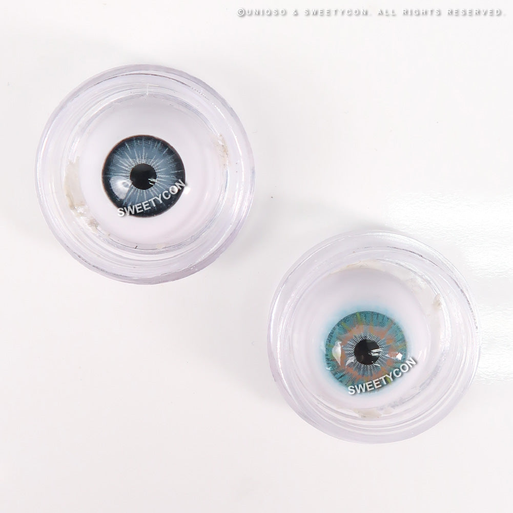 Sweety Broadway Blue (1 lens/pack)-Colored Contacts-UNIQSO