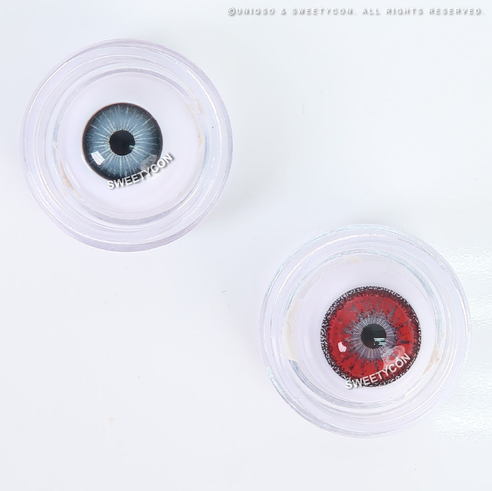 Sweety Crazy Zombie Red (1 lens/pack)-Crazy Contacts-UNIQSO