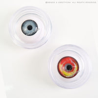 Anime Fire by KleinerPixel (1 lens/pack)-Colored Contacts-UNIQSO