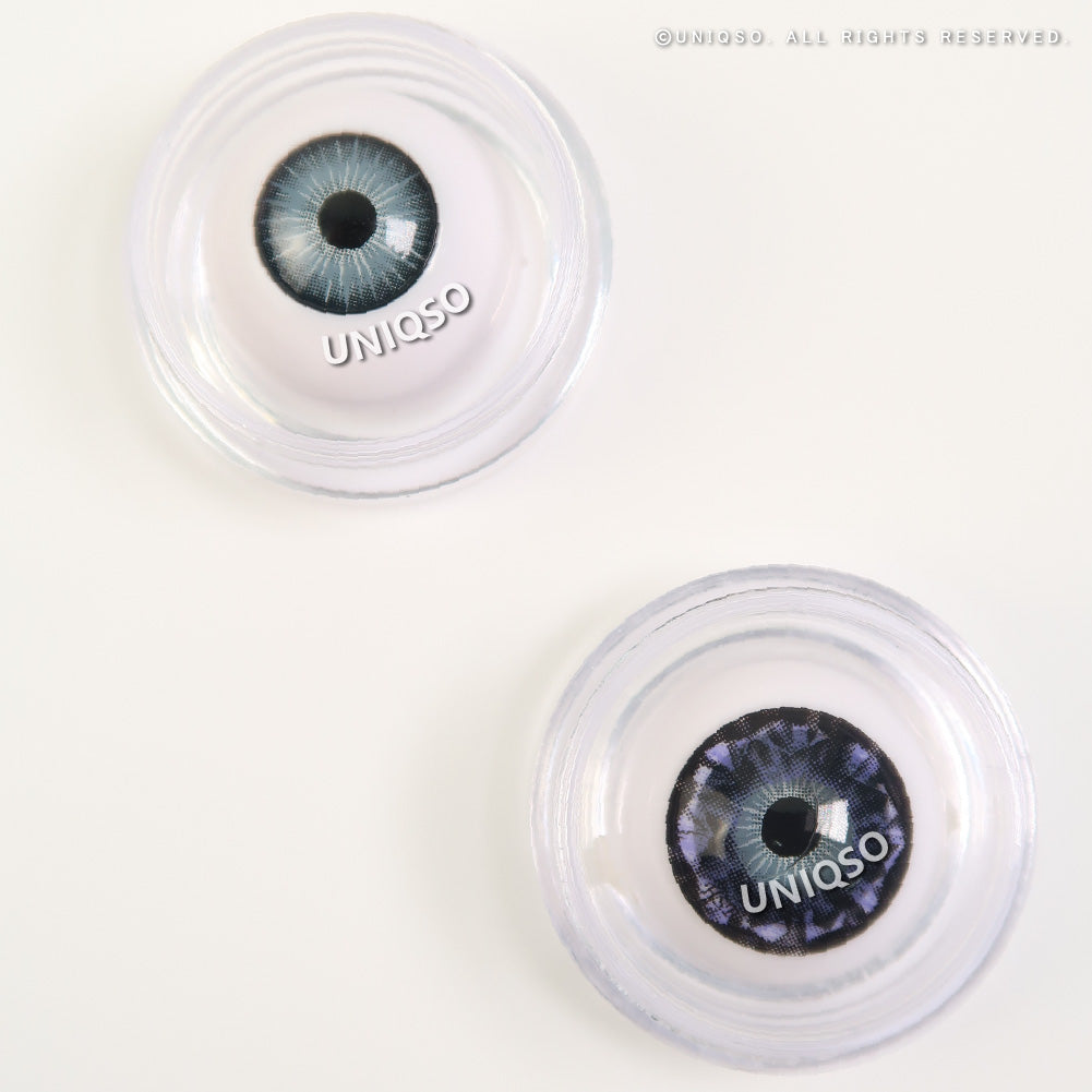 Western Eyes Diamond 2 Tones Violet (1 lens/pack)-Colored Contacts-UNIQSO