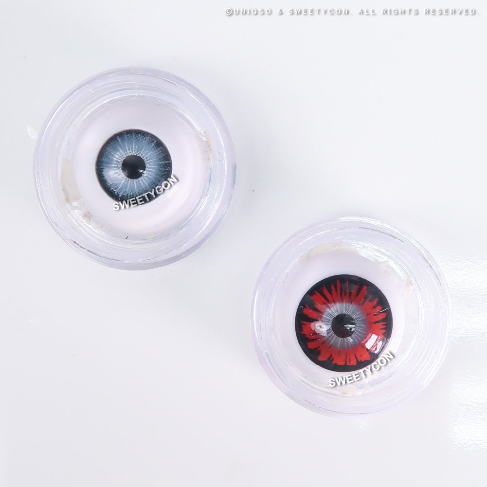 Sweety Firefly Red (1 lens/pack)-Colored Contacts-UNIQSO