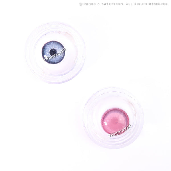 Sweety Glass Ball Pink (1 lens/pack)-Colored Contacts-UNIQSO